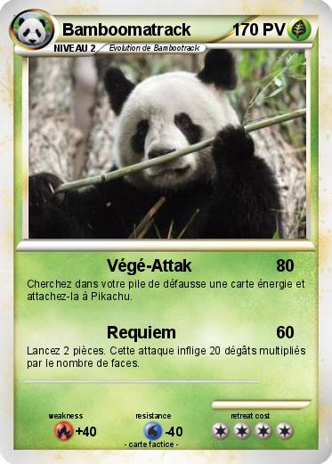 Pokemon Bamboomatrack