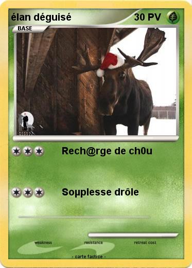 Pokemon élan déguisé