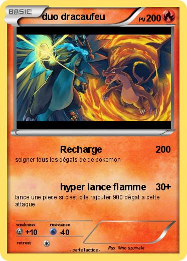 Pokemon duo dracaufeu