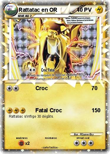 Pokemon Rattatac en OR
