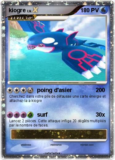 Pokemon kiogre
