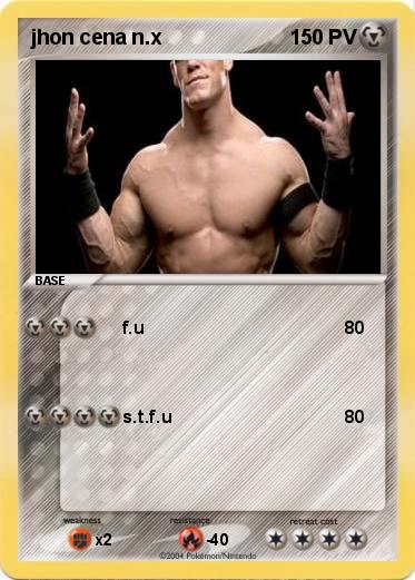 Pokemon jhon cena n.x
