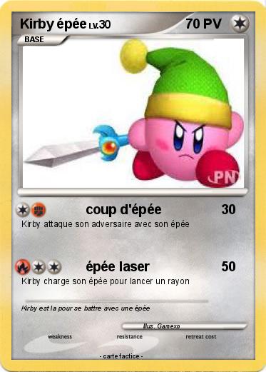 Pokemon Kirby épée