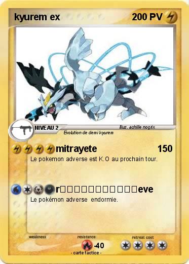 Pokemon kyurem ex