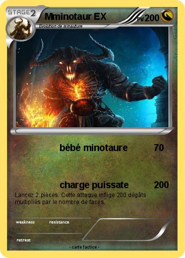 Pokemon Mminotaur EX