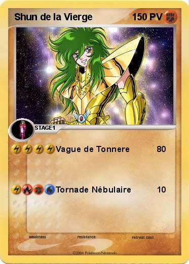 Pokemon Shun de la Vierge