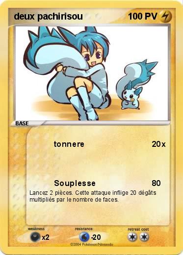 Pokemon deux pachirisou 