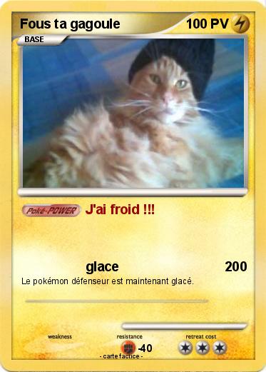 Pokemon Fous ta gagoule