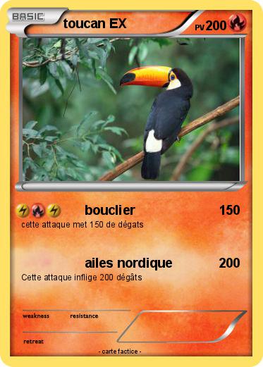 Pokemon toucan EX
