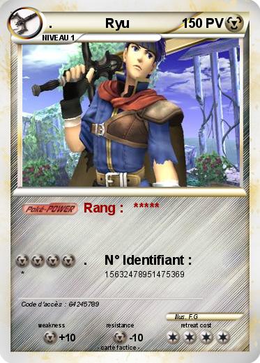 Pokemon .               Ryu