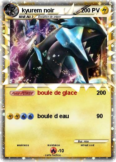 Pokemon kyurem noir