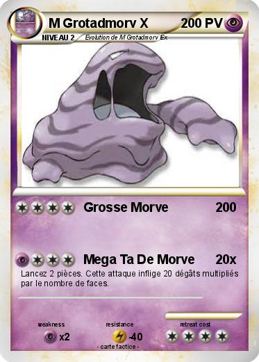 Pokemon M Grotadmorv X