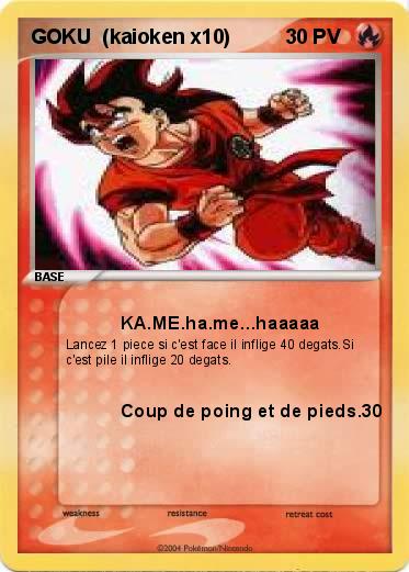 Pokemon GOKU  (kaioken x10)