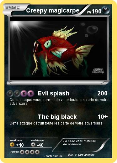 Pokemon Creepy magicarpe