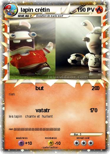 Pokemon lapin crétin