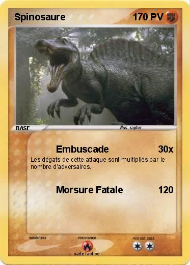 Pokemon Spinosaure