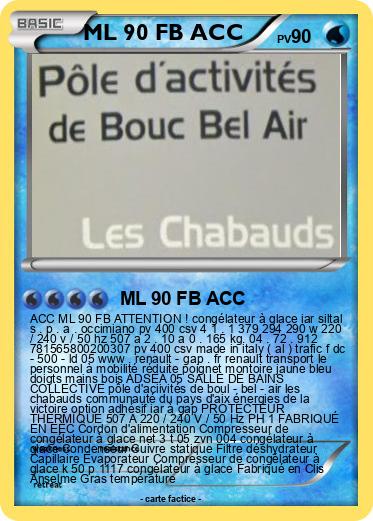 Pokemon ML 90 FB ACC