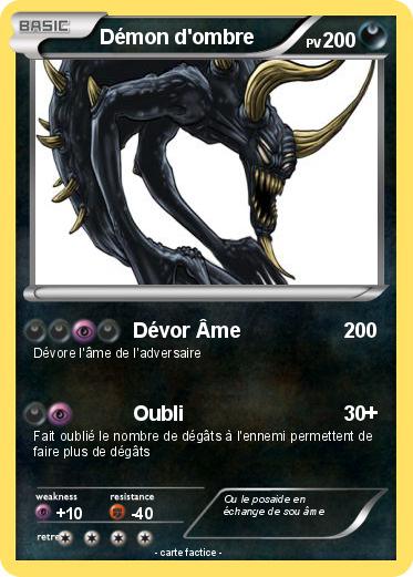 Pokemon Démon d'ombre