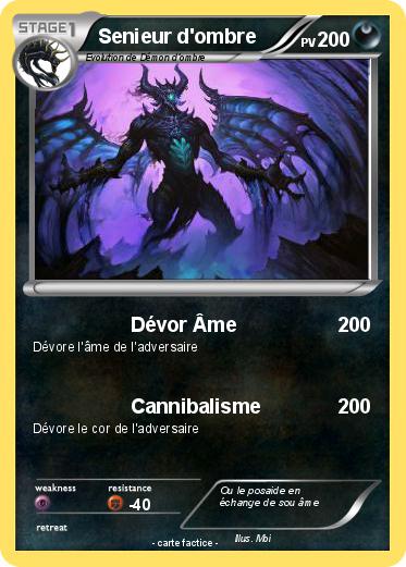 Pokemon Senieur d'ombre