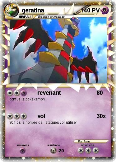 Pokemon geratina
