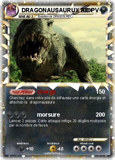 Pokemon DRAGONAUSAURUX REX