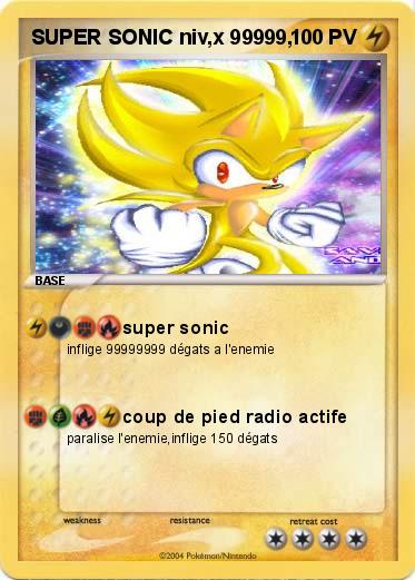 Pokemon SUPER SONIC niv,x 99999,   