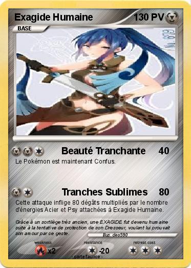 Pokemon Exagide Humaine