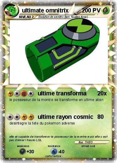 Pokemon ultimate omnitrix