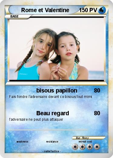 Pokemon Rome et Valentine