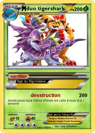 Pokemon duo tigershark
