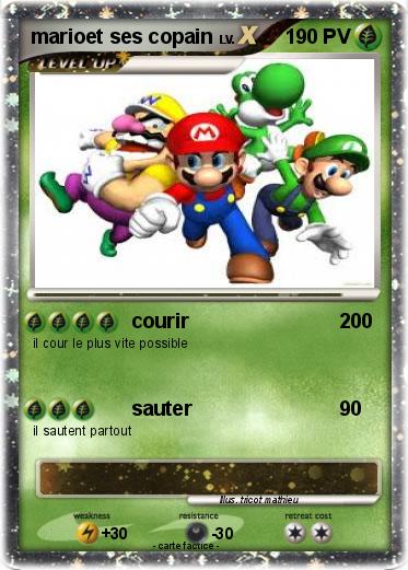 Pokemon marioet ses copain