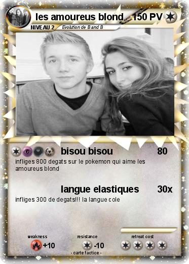 Pokemon les amoureus blond