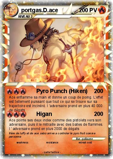 Pokemon portgas.D.ace