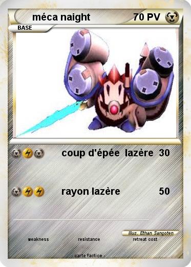 Pokemon méca naight