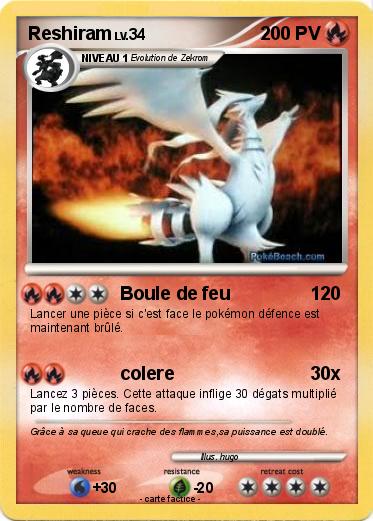 Pokemon Reshiram