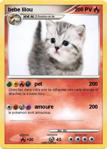 Pokemon bebe lilou
