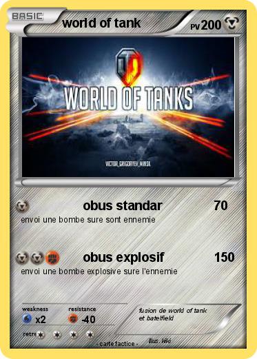 Pokemon world of tank