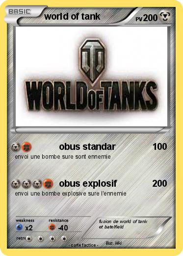 Pokemon world of tank