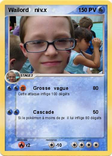Pokemon Wailord    niv.x