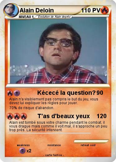 Pokemon Alain Deloin