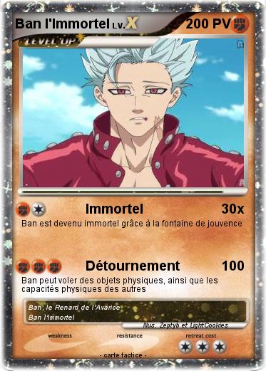 Pokemon Ban l'Immortel