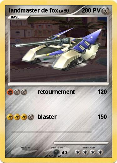 Pokemon landmaster de fox