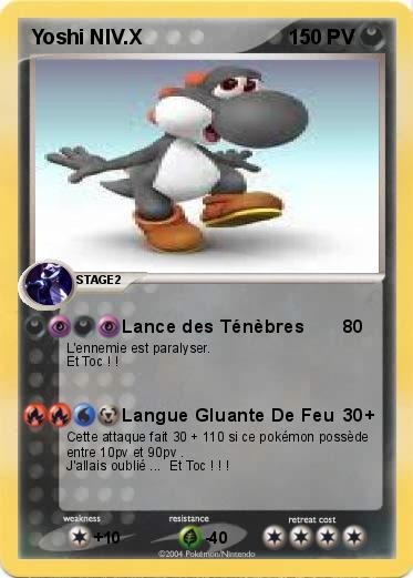 Pokemon Yoshi NIV.X