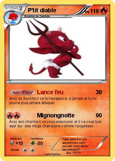 Pokemon P'tit diable