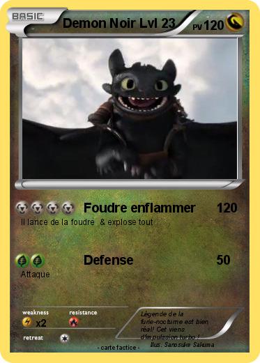 Pokemon Demon Noir Lvl 23