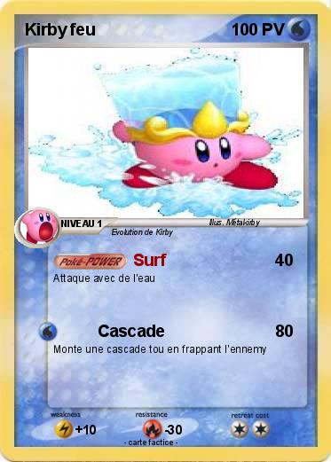 Pokemon Kirby feu