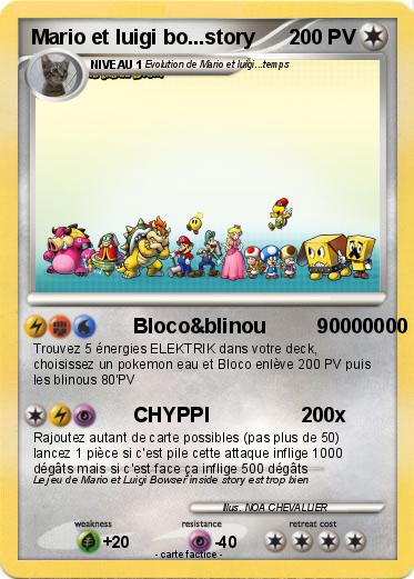 Pokemon Mario et luigi bo...story