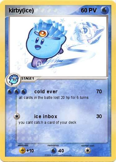 Pokemon kirby(ice)