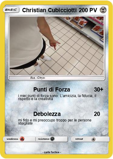 Pokemon Christian Cubicciotti