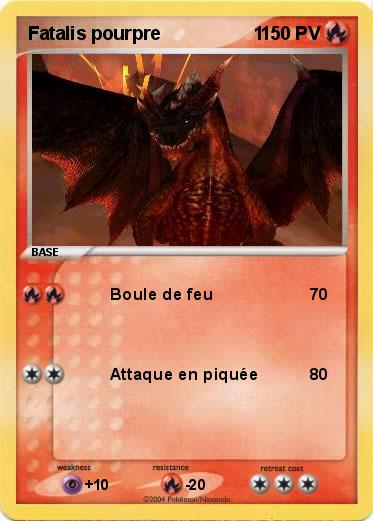 Pokemon Fatalis pourpre                  1